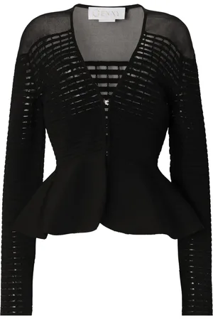 GENNY Cardigan con peplum