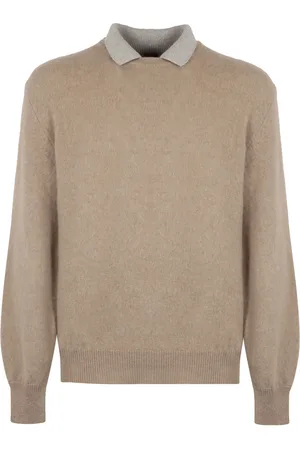 Kiton Maglione con effetto spazzolato
