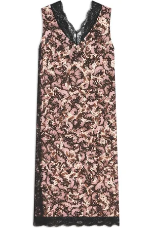 DRIES VAN NOTEN Abito con stampa