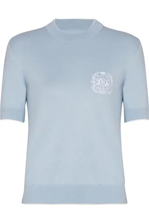 Balmain T-shirt con ricamo Embl??me