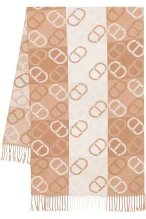 Twin-Set Sciarpa Oval T jacquard