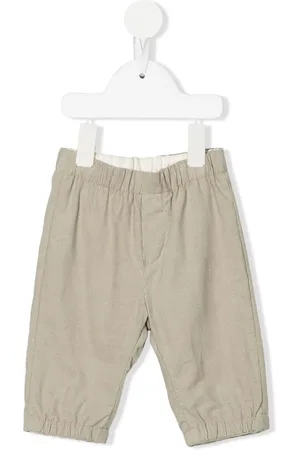 Emporio Armani Pantaloni a coste con vita elasticizzata