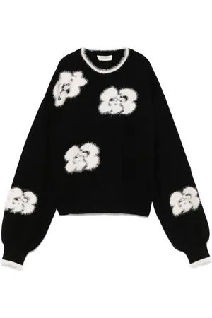 Twin-Set Maglione con ricamo a fiori