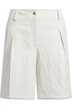Etro Bermuda con motivo paisley jacquard