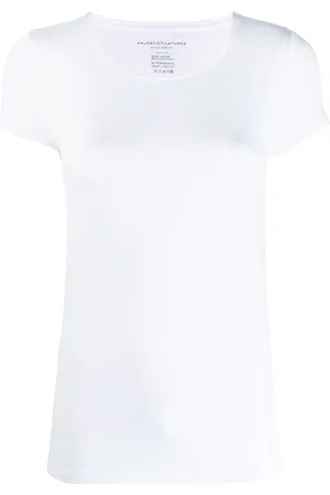 Majestic T-shirt a girocollo