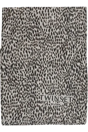 Twin-Set Foulard con stampa animalier