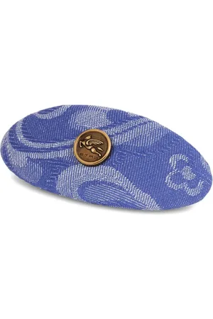 Etro Fermaglio denim con effetto jacquard