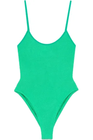 Hunza G Costume da bagno con ruches