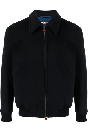 Kiton Bomber con zip a doppio cursore
