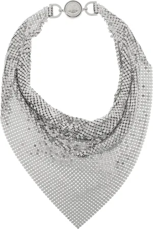 VERSACE Medusa chainmail necklace