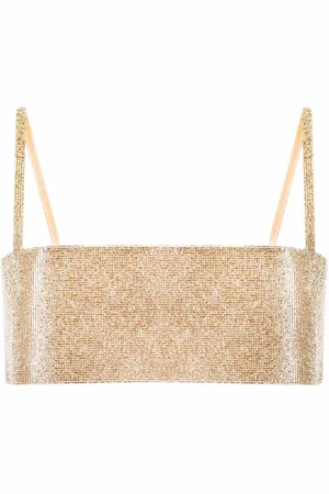 Nué Notes Top Charlotte con strass