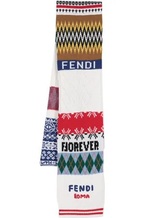 Fendi Sciarpa con ricamo