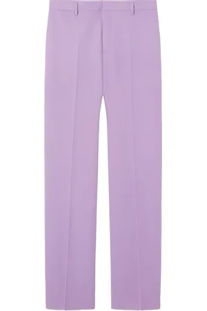 VERSACE Pantaloni sartoriali in lana