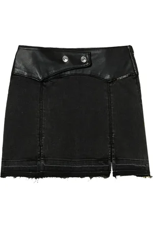 Twin-Set Minigonna denim con spacco