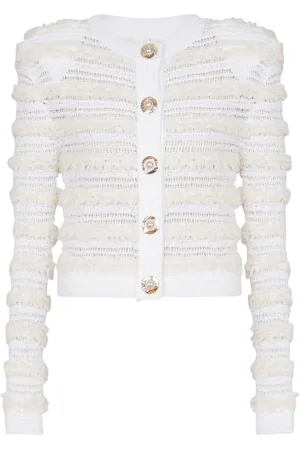Balmain Cardigan in tweed
