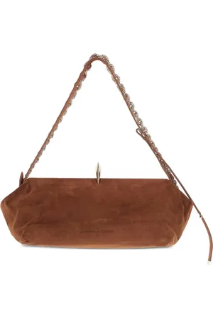 BENEDETTA BRUZZICHES Borsa a spalla Sophia in pelle scamosciata