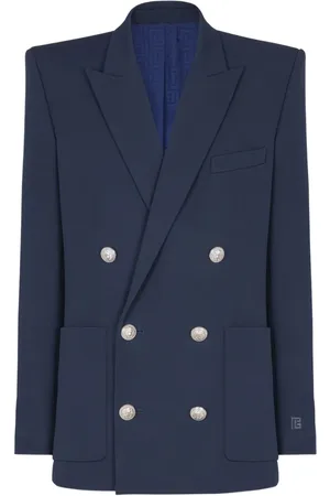 Balmain Blazer in grain de poudre