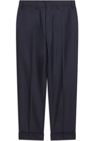 DRIES VAN NOTEN Pantaloni dritti in lana