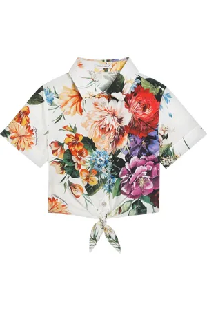 Dolce & Gabbana Camicia in cotone a fiori
