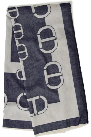 Twin-Set Sciarpa con motivo jacquard