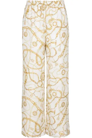 Balmain Pantaloni in seta