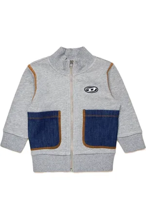 Diesel Giacca denim con inserti