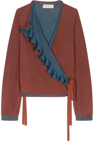 DRIES VAN NOTEN Maglione con ruches