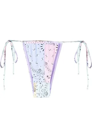 MC2 SAINT BARTH Slip bikini Colin con stampa bandana