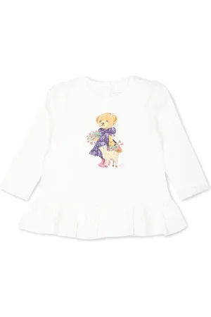 Ralph Lauren T-shirt con stampa Polo Bear
