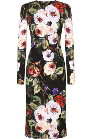 Dolce & Gabbana Abito midi a fiori