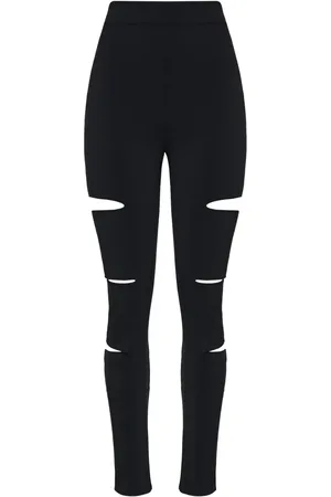 Gloria Coelho Leggings con dettaglio cut-out