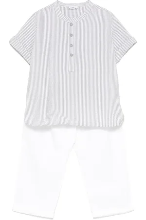 Il gufo Set con pantaloni a righe