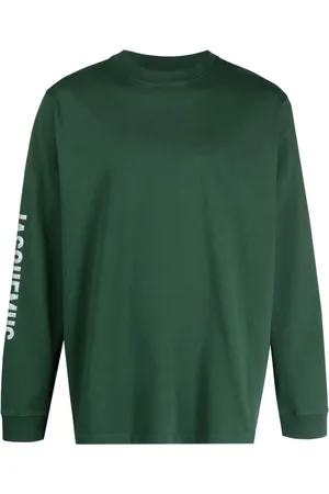 Jacquemus T-shirt a maniche lunghe con stampa