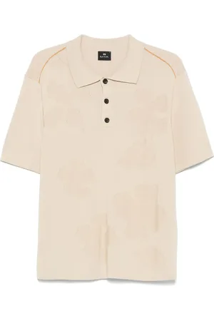 Paul Smith Polo a fiori jacquard