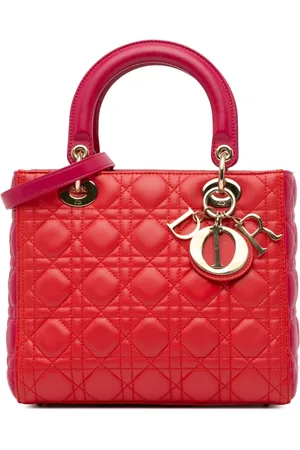 Dior Borsa a tracolla Cannage Lady Dior media 2014