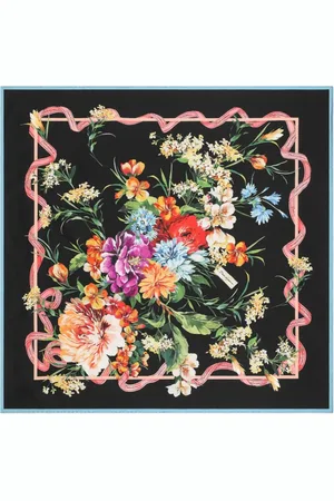 Dolce & Gabbana Foulard con stampa a fiori