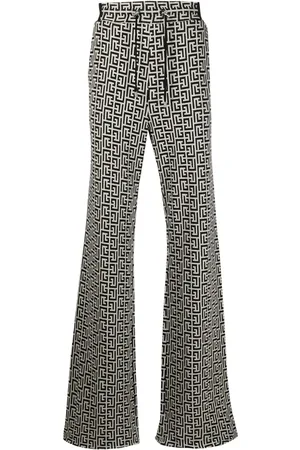 Balmain Pantaloni con monogramma