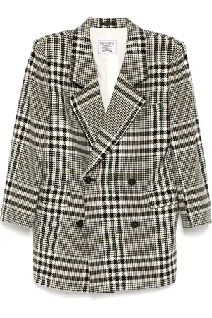 Burberry Giacca denim doppiopetto 1990-2000