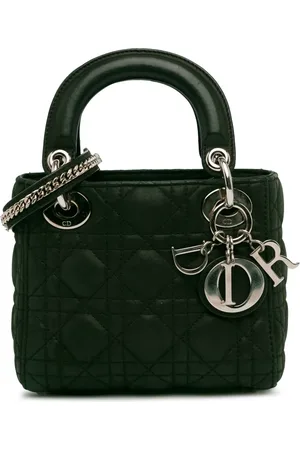 Dior Borsa a tracolla Iridescent Cannage Lady Dior mini 2015