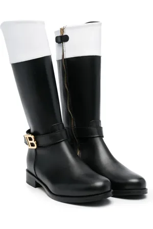 Balmain Stivali con placca logo