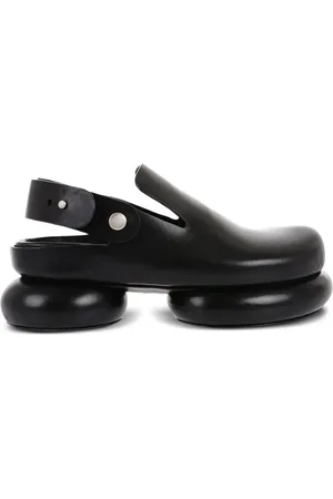 Jil Sander Ballerine in pelle con suola chunky