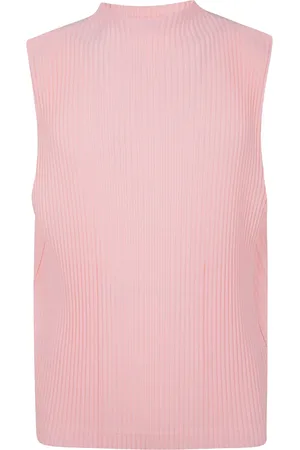 Issey Miyake Pliss??-effect top