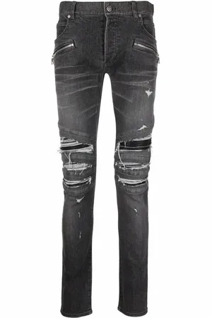 Balmain Jeans skinny con effetto vissuto