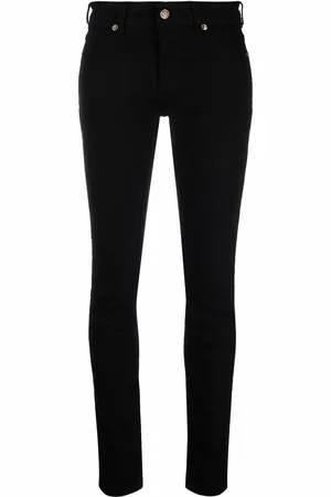 VERSACE Jeans skinny con ricamo