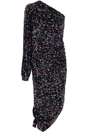 AMEN Abito asimmetrico con paillettes