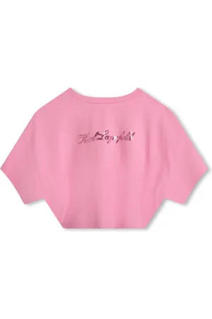 Karl Lagerfeld T-shirt Karl Signature crop