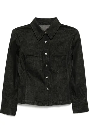 Gucci Giacca monopetto in denim 1990-2000