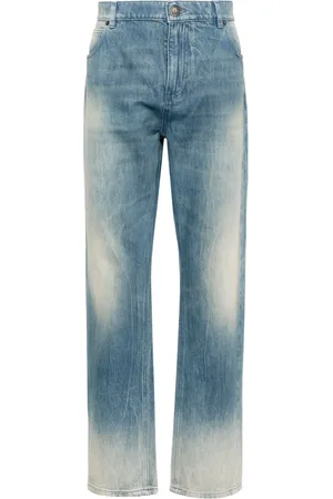 Balmain Jeans dritti a vita media