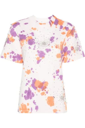 Des Phemmes T-shirt con fantasia tie dye