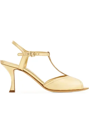 Salvatore Ferragamo Sandali con cinturino a T 70mm